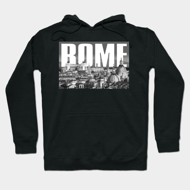 Rome Cityscape Hoodie by PLAYDIGITAL2020